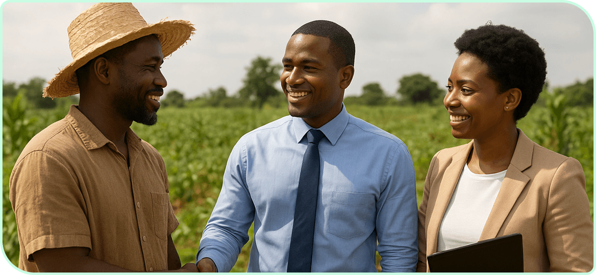 connecting farmers with investors